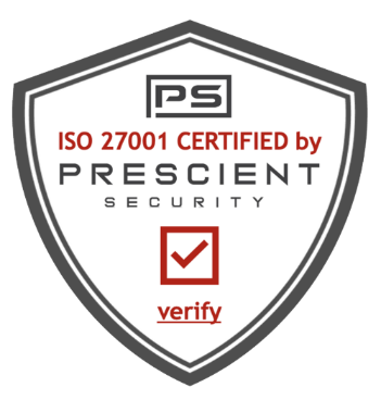 ISO 27001 certified